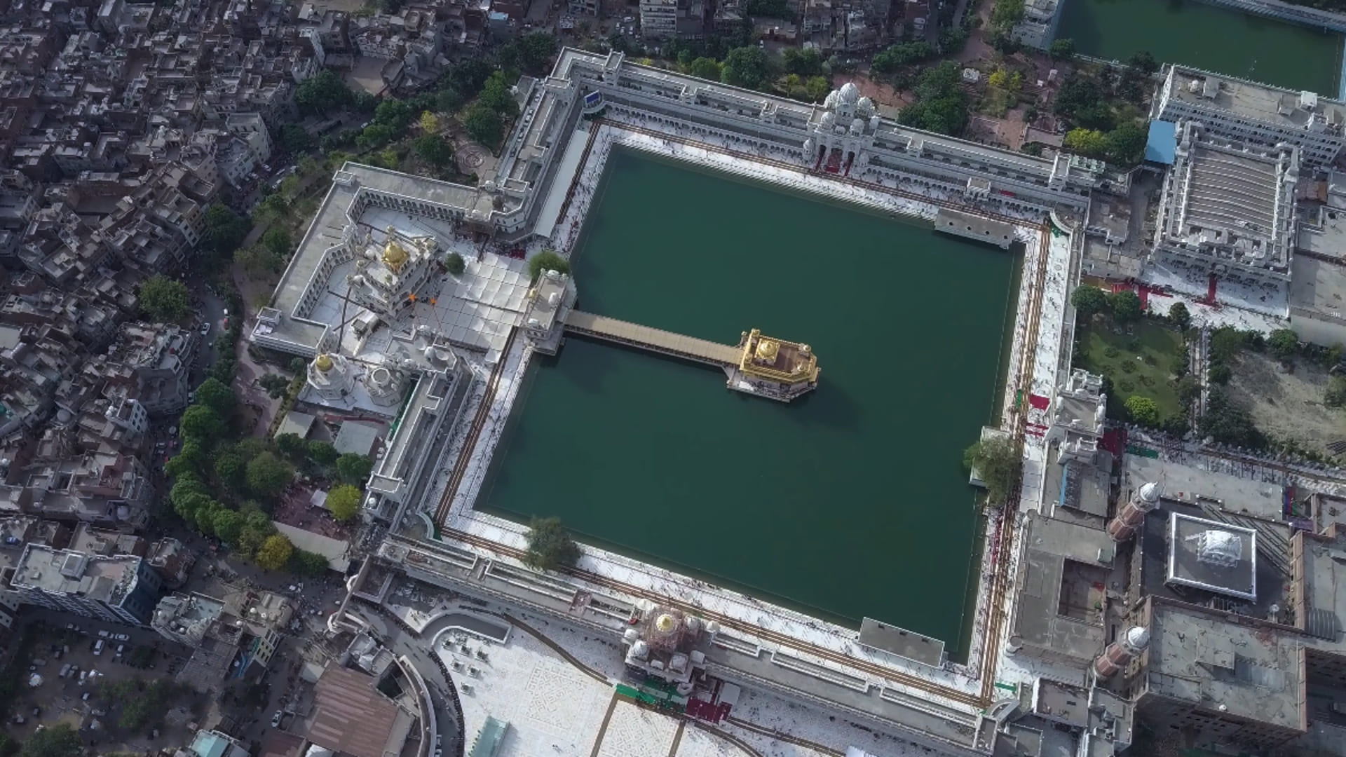 Golden Temple Aerial View