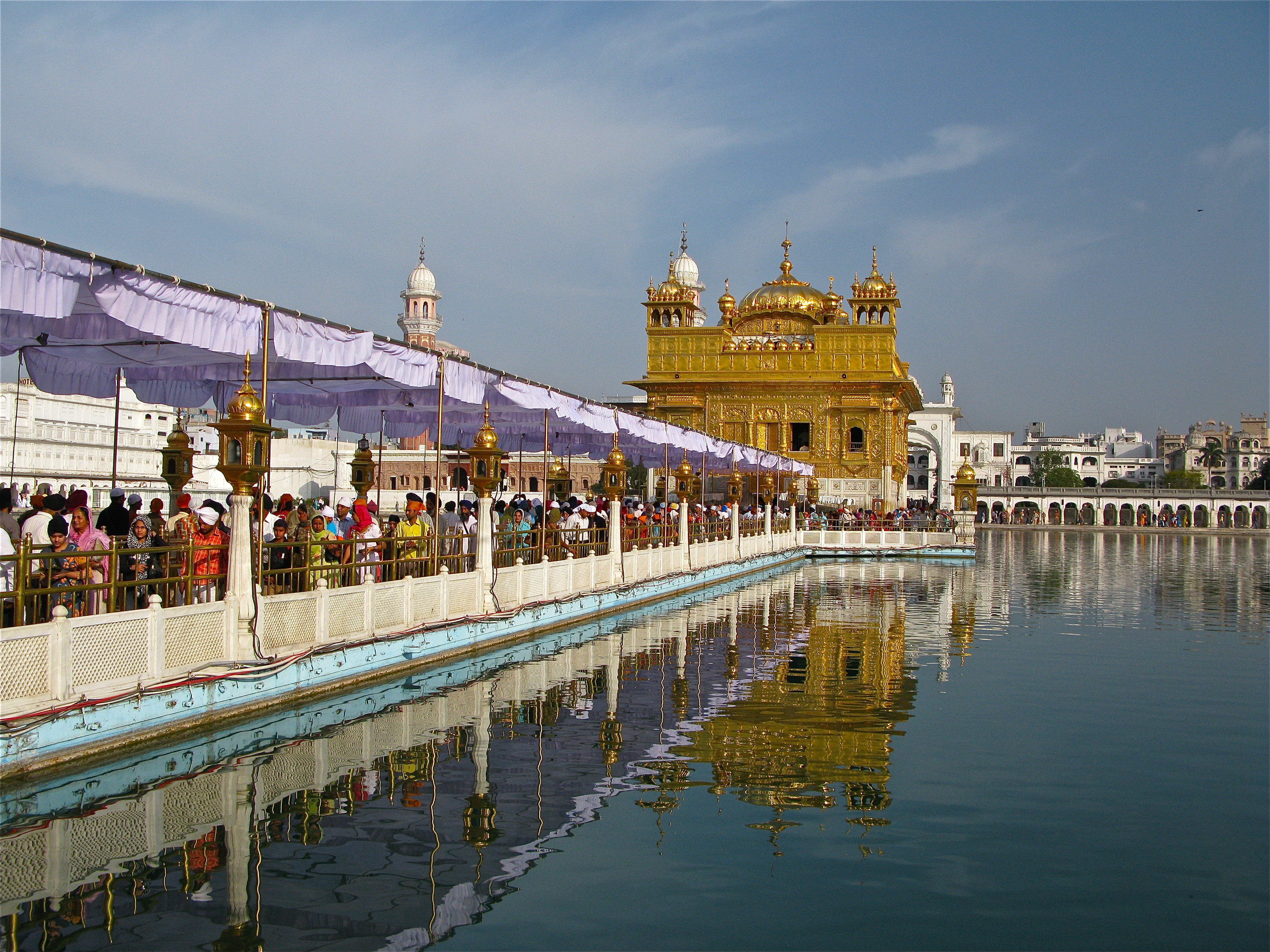 Canopied Passage to Golden Temple